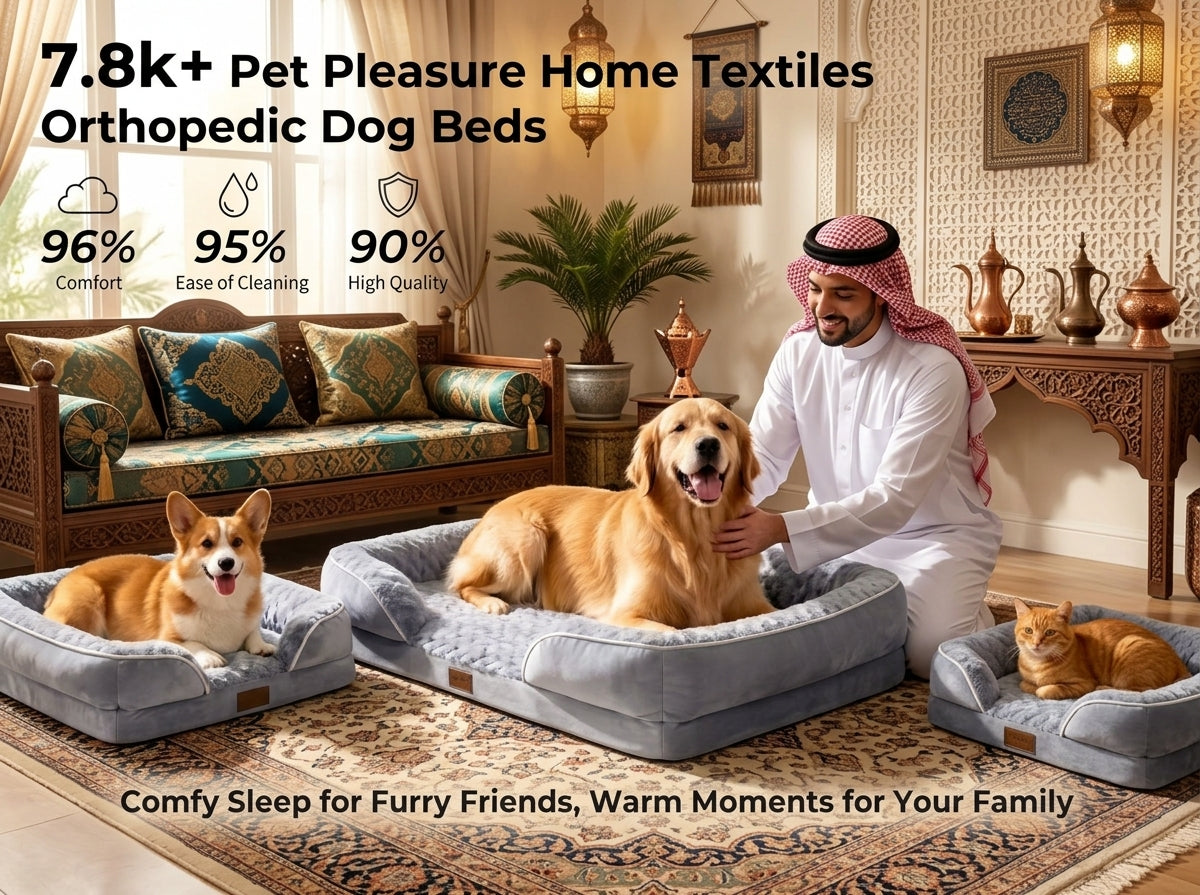 Royal Pets™ Orthopedic Joint Support & Waterproof Pet Bed — Bite-Resistant Washable Sofa