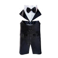 Royal Bow Tie Wedding Shirt for Dogs | Luxury Party Costume for Puppies & Small Breeds
