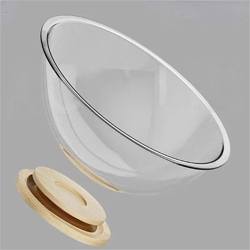 Clearance: Space Cabin Cat Bed, All-Season Transparent Ice-Acrylic Cat House with Wooden Turntable, Summer-Ready Cat Toy