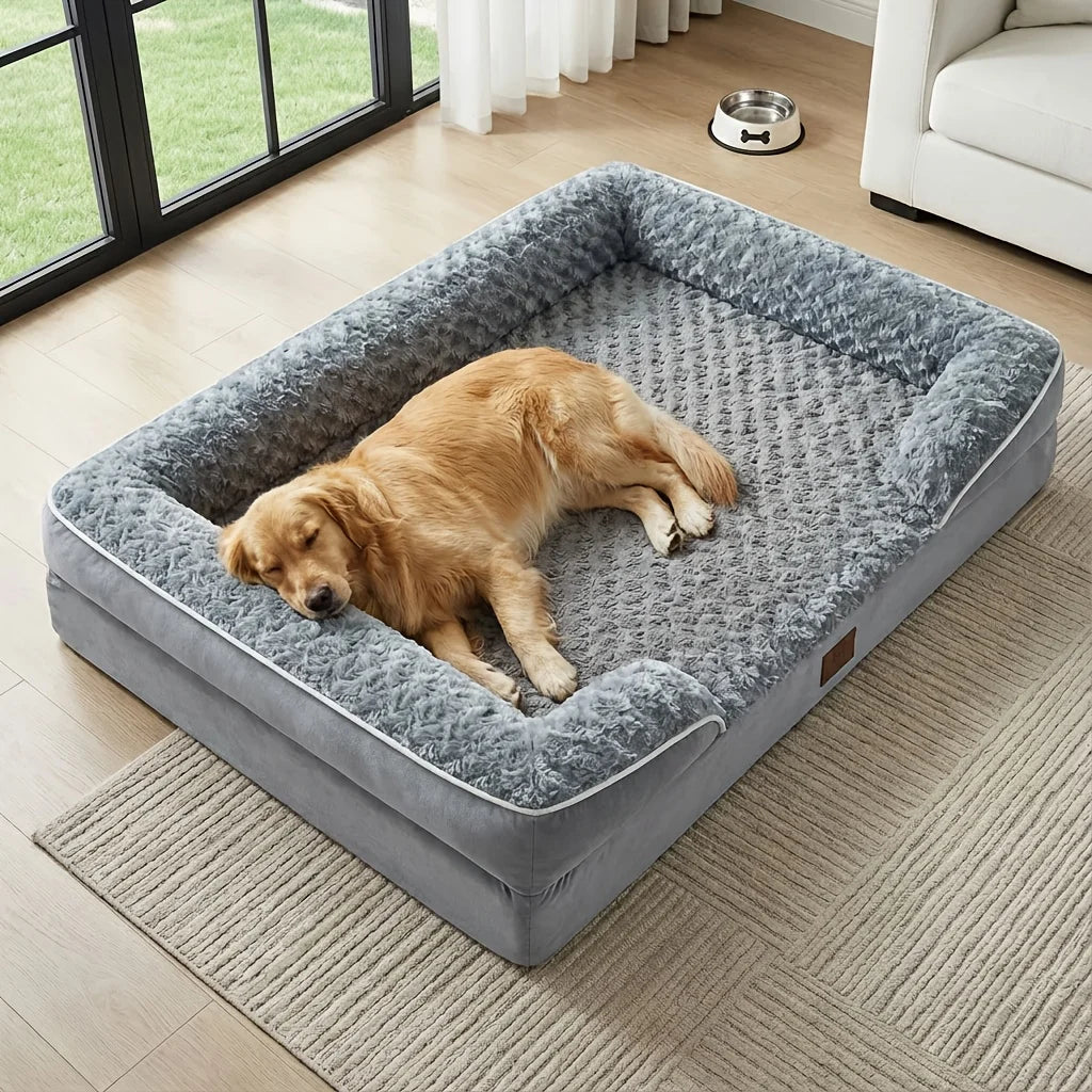 Royal Pets™ Orthopedic Joint Support & Waterproof Pet Bed — Bite-Resistant Washable Sofa
