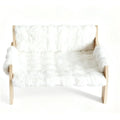 Royal Pets™ Nordic Luxury Wooden Pet Sofa — Elevated Moisture-Proof & Washable Lounge Bed