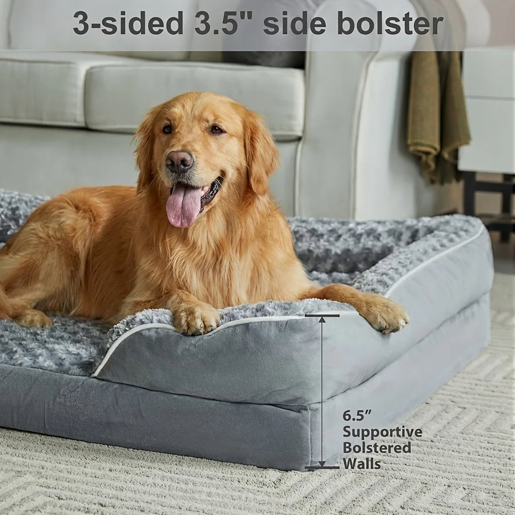 Royal Pets™ Orthopedic Joint Support & Waterproof Pet Bed — Bite-Resistant Washable Sofa